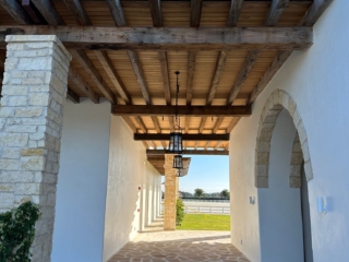 Reclaimed Douglas Fir Natural Patina Beams - Horse Stable