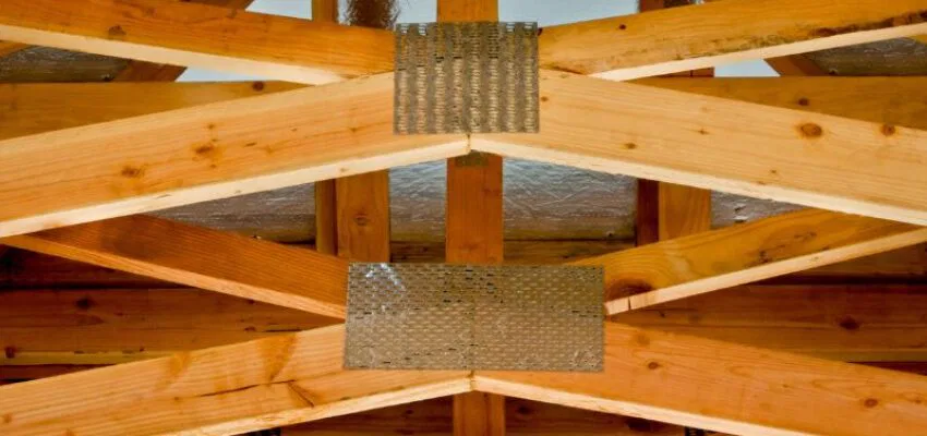 Many people say a king post is the simplest roof truss. It utilizes few materials and has a straightforward design since ancient times.