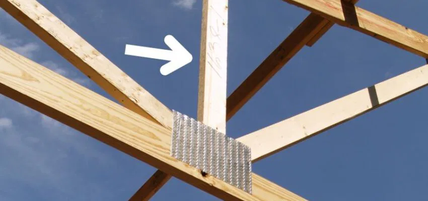 Queen post roof trusses are very similar to king posts. Both have simple designs, use few materials, and are incredibly cost-effective.