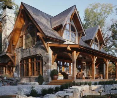 Timber-frame homes are known for their timeless charm, sustainability, and durability.