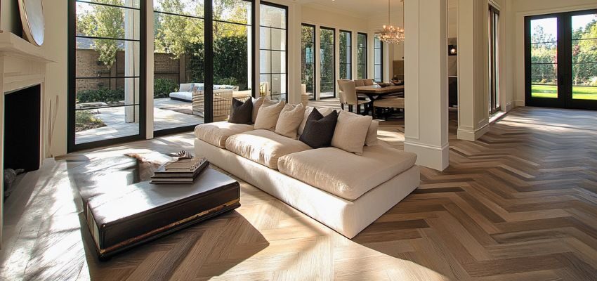 Both herringbone and chevron patterns offer impressive longevity. They can endure years of foot traffic and daily use when properly installed and maintained.