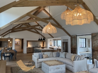 White Oak 20 beams - trusses new wood White Oak 20 beam trusses new wood.