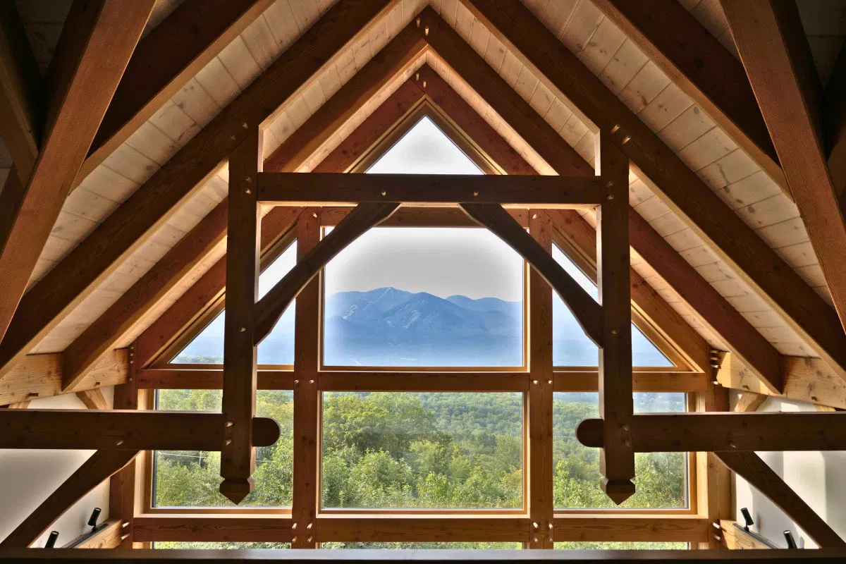 Timber frame trusses can transform simple structures into architectural masterpieces.