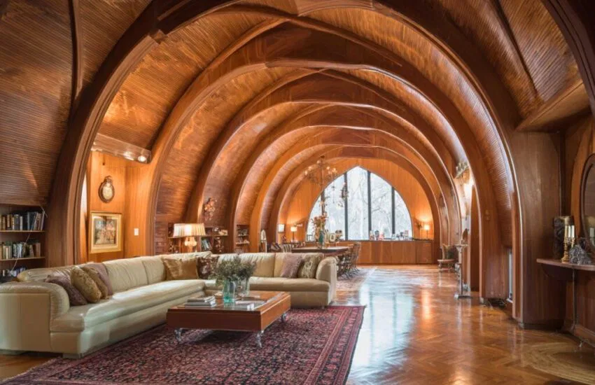 types-of-vaulted-ceilings (2) The house has a vaulted ceiling.