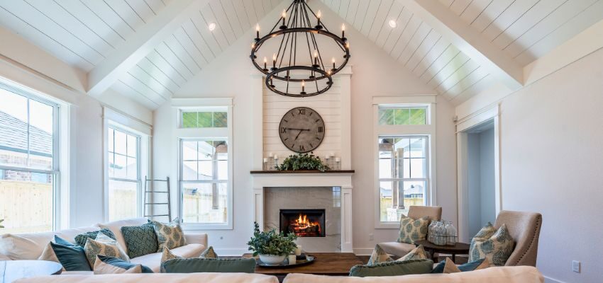 types-of-vaulted-ceilings (3) Vaulted ceilings transform spaces, add light, and elevate a home's appeal.