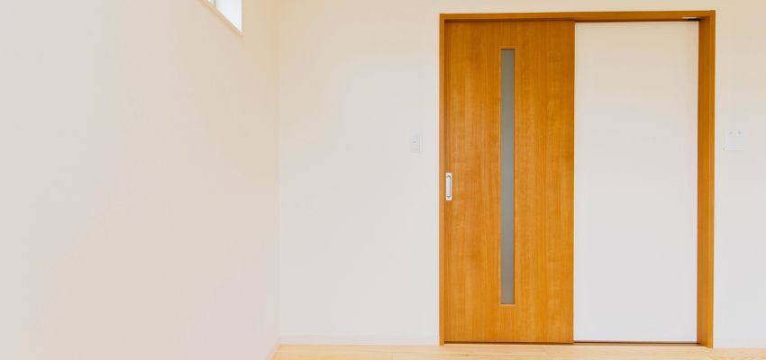 Sleek modern wooden door design illustrating the best interior doors for contemporary interiors.