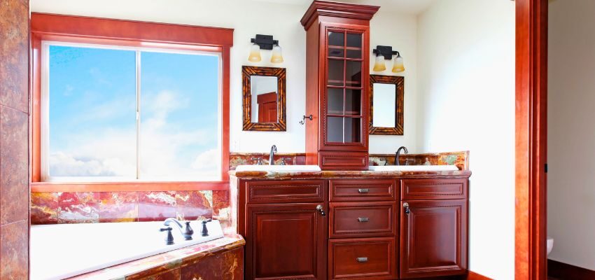 Mahogany and walnut wood are durable, beautiful, and long-lasting choices.